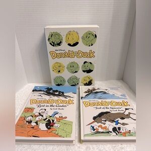 Walt Disney Donald Duck Hardcover Book Boxed Set by Carl Barks Comic format